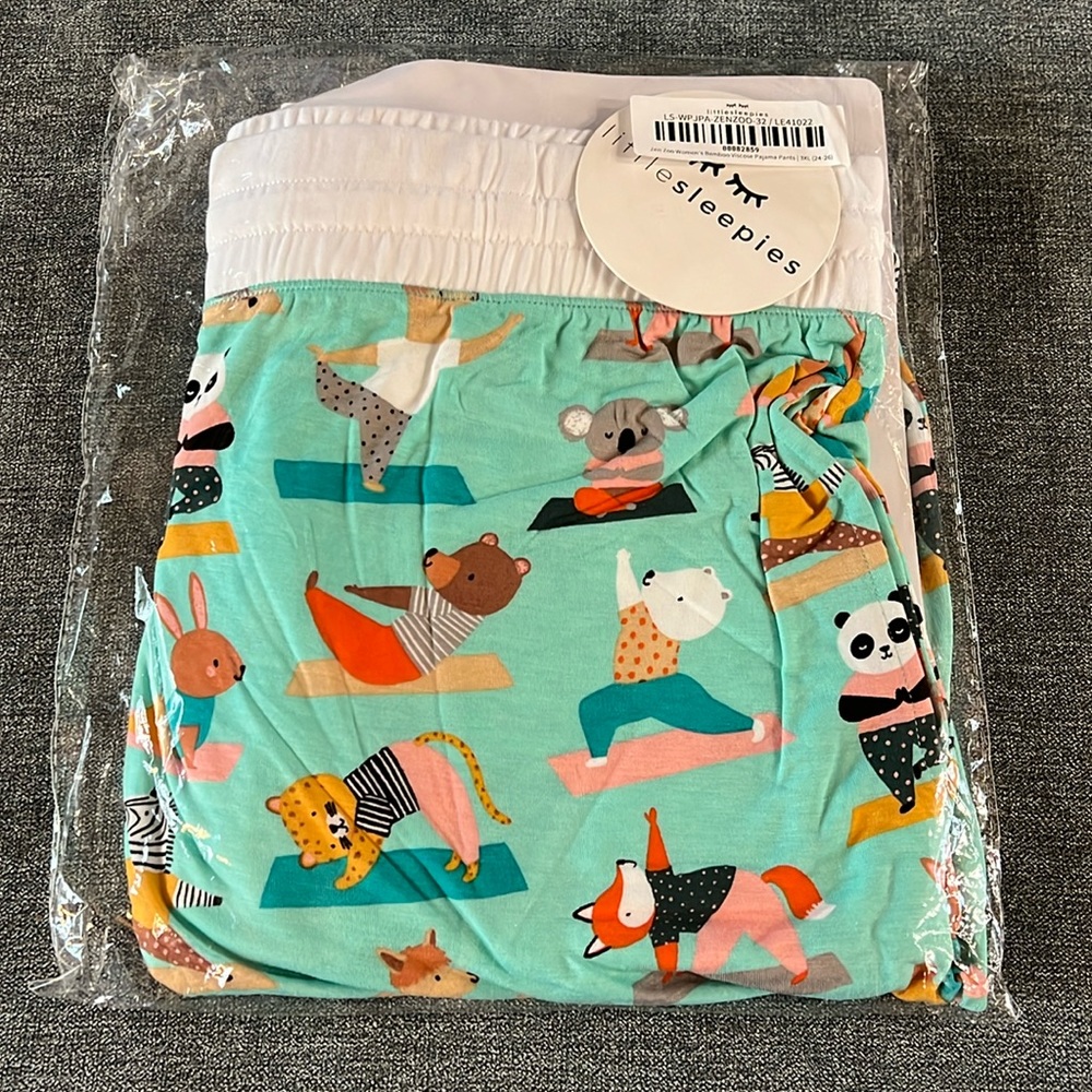 Little Sleepies 3XL women pant NWT